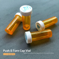 Child Resistant Push&Turn Cap Vial